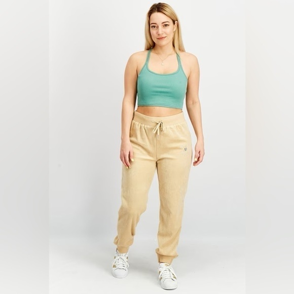 Forever 21 x Juicy Couture Rhinestone Velour Joggers​ - Picture 3 of 13